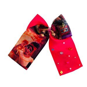 Encanto Dolores Madrigal Cheer Hair Bow Disney Inspired for Girls